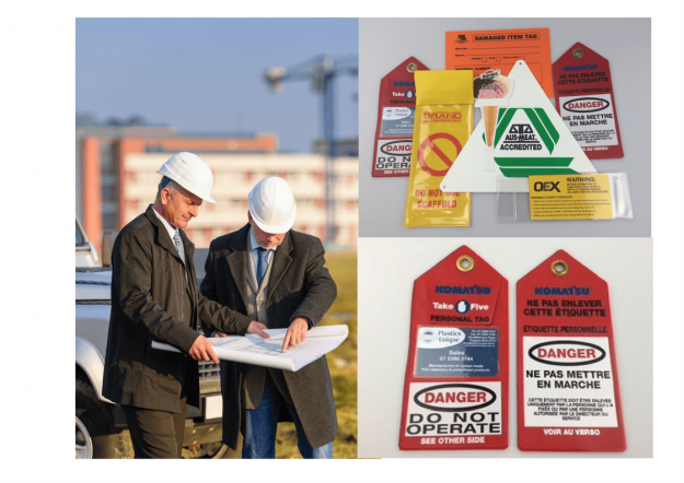 OHS or WHS Danger Tags, Isolation Tags, Damaged Item Tags and other related signage