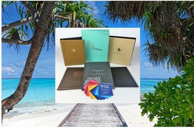 hotel compendiums larger comressed Hotel room compendiums for displaying guest information