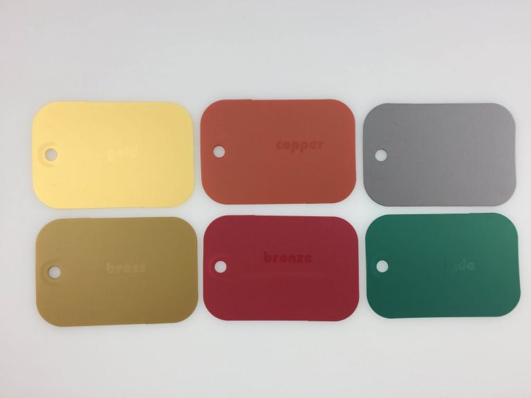 Metallic Polypropylene Colour Range Plastics Unique